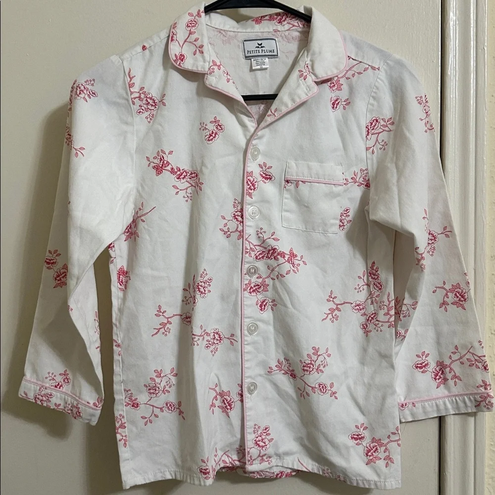 Bundle Petite Plum Girls Flannel Long Sleeve Tops size 10 (2) - Picture 2 of 5